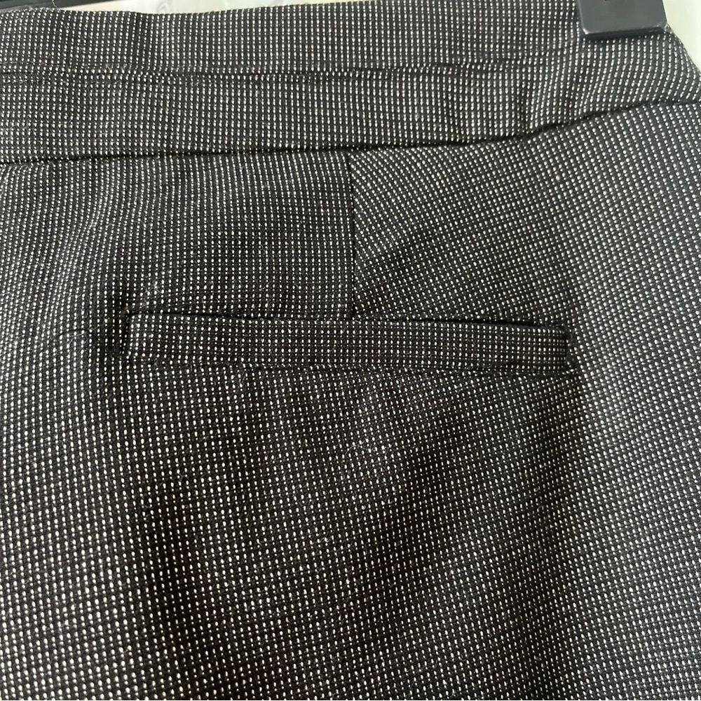 Kim Rogers Career Classic Dress Pants Brown Tan Black Pockets Flat Front Size 12 - Picture 3 of 11